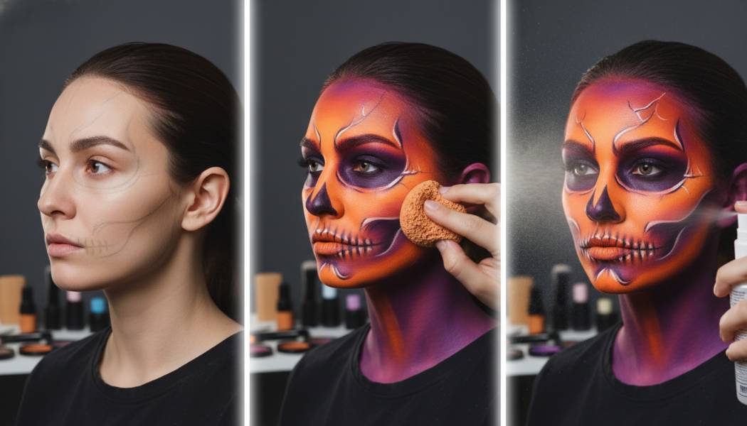 Dịch Vụ Vẽ Mặt Halloween Tại Quận 11. Ảnh 5